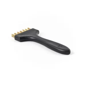 Brocha plana ESD de 1.5" con cerdas de latón