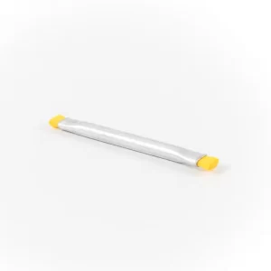 Cepillo doble ESD con cerdas amarillas conductivas